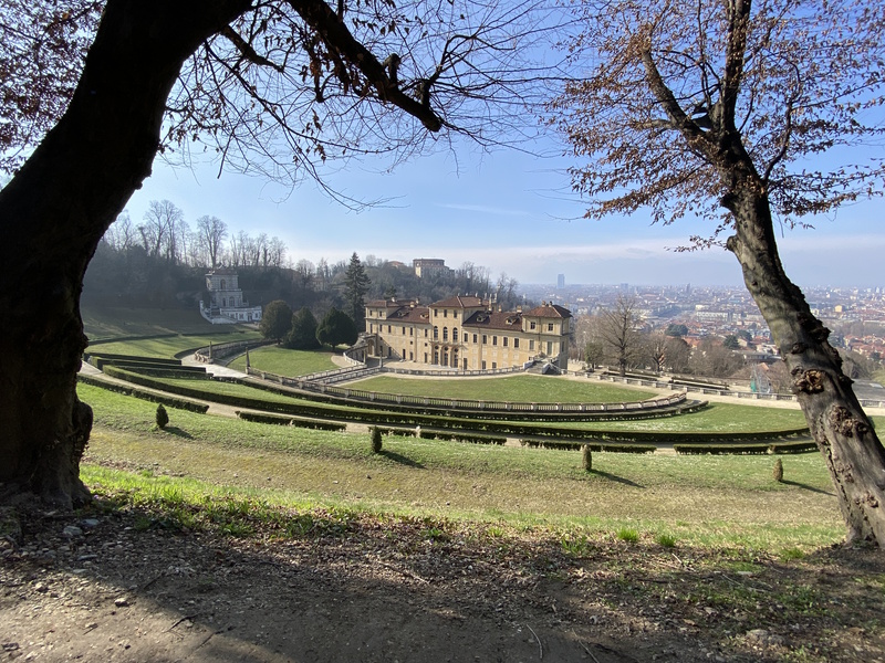 Uitzicht Villa della Regina Turijn