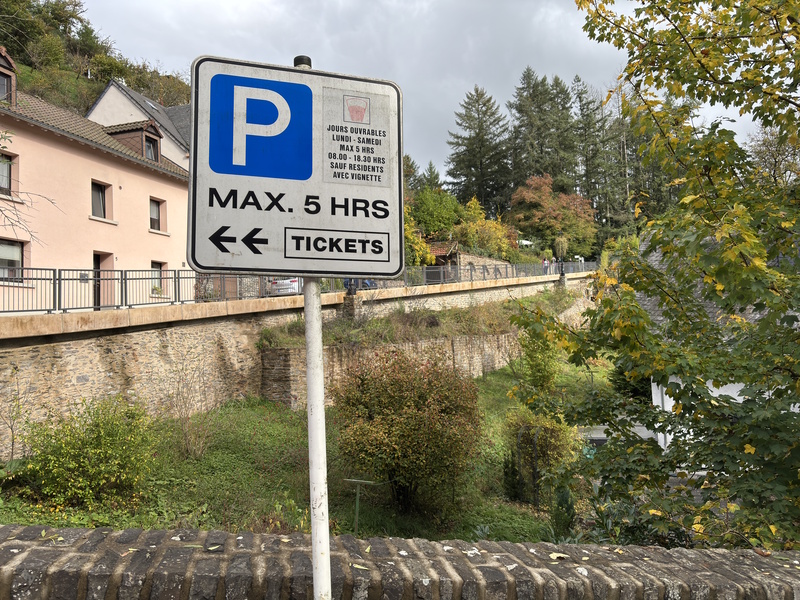 Vianden parkeerplaats