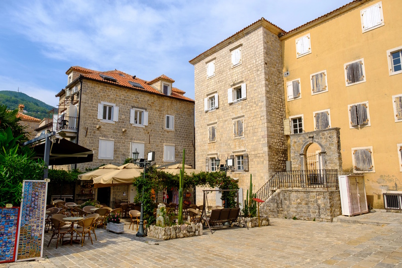 Plein oude stad Budva