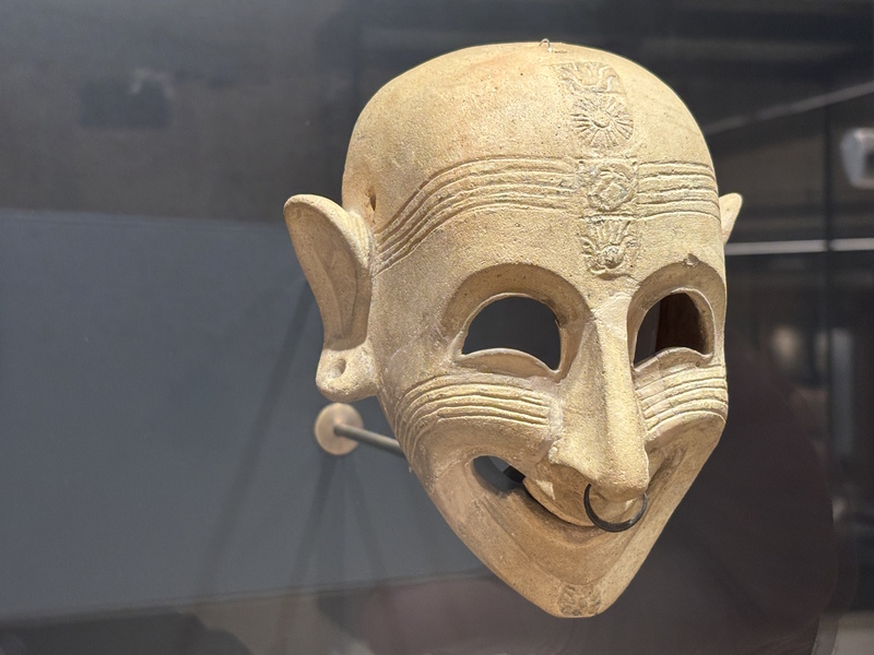 Cagliari museum masker