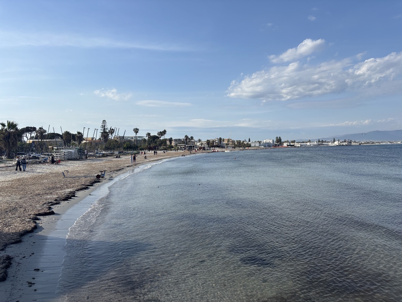 Cagliari Poetto strand