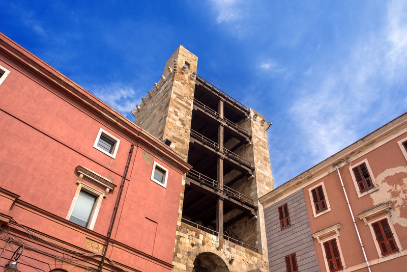 San Pancrazio toren in Cagliari