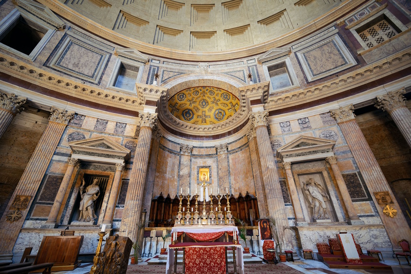 Pantheon Rome interieur