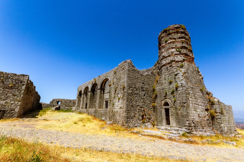 Ruïne Rozafa kasteel Shkodër