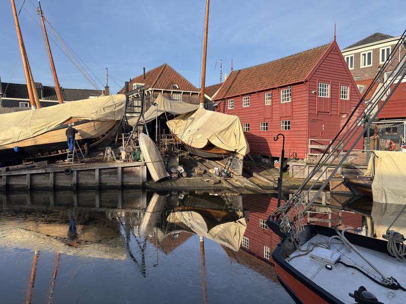 Spakenburg rode loods