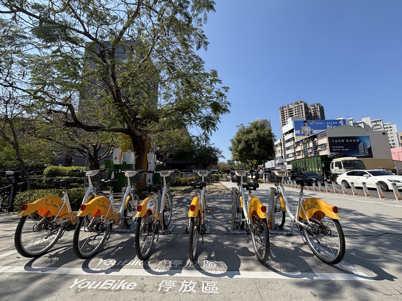 Taichung deelfietsen