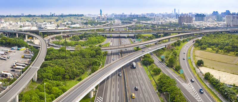 Taiwan autorijden snelweg