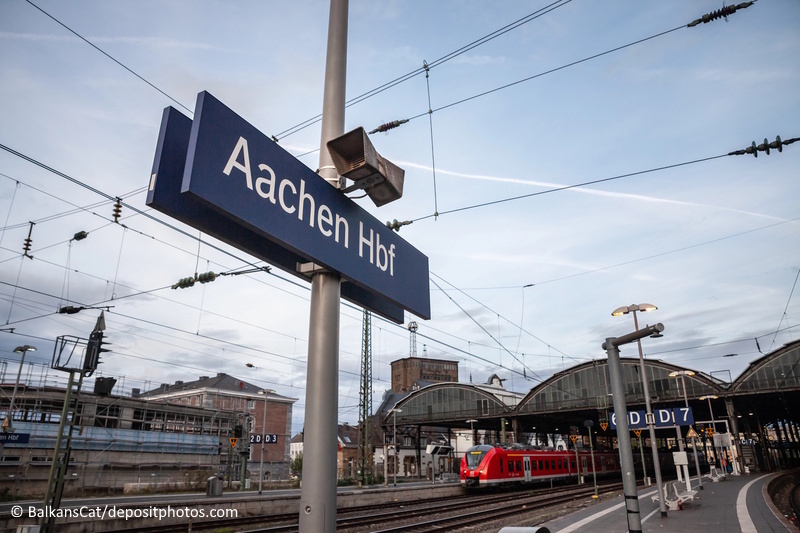 Aken treinstation