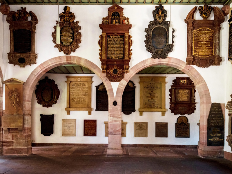 Basel kathedraal interieur