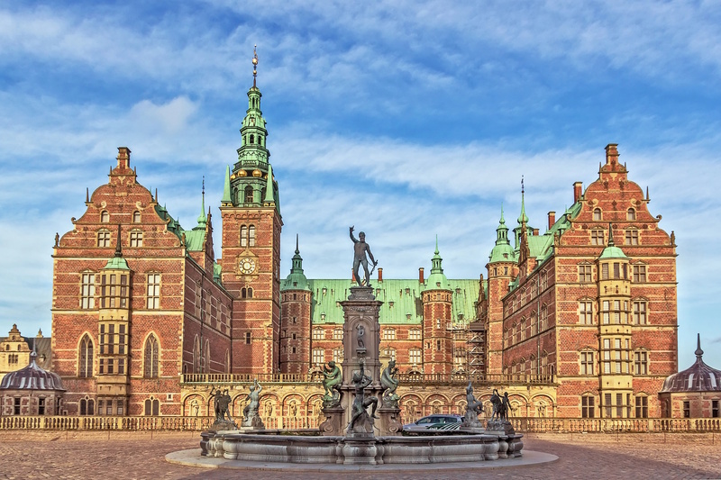 Slot Frederiksborg in Hillerod