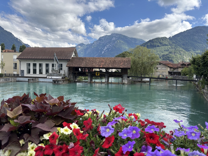 Interlaken Unterseen rivier