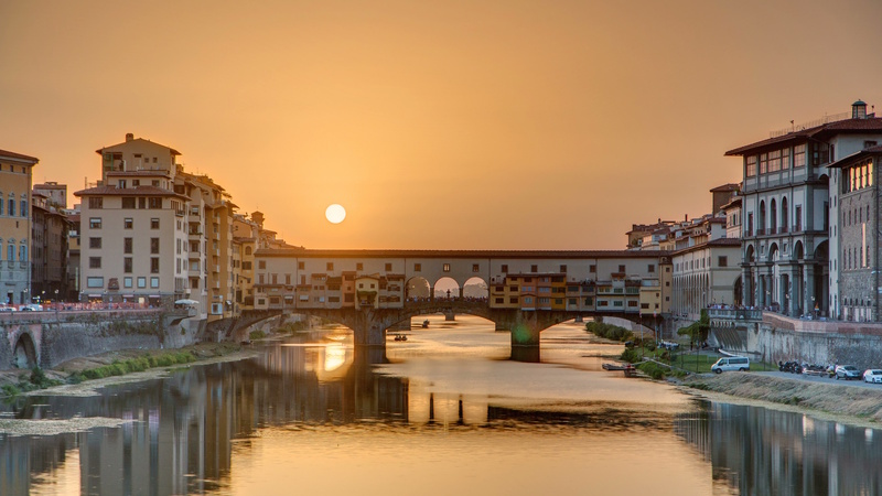 Italië Florence brug