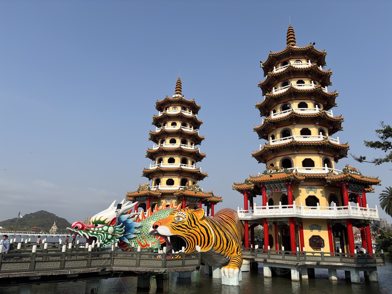 Kaohsiung pagodes tijger en draak
