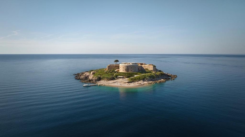 Mamula Island in Montenegro