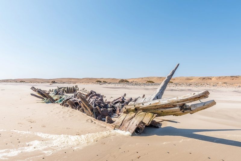 Namibië scheepswrak