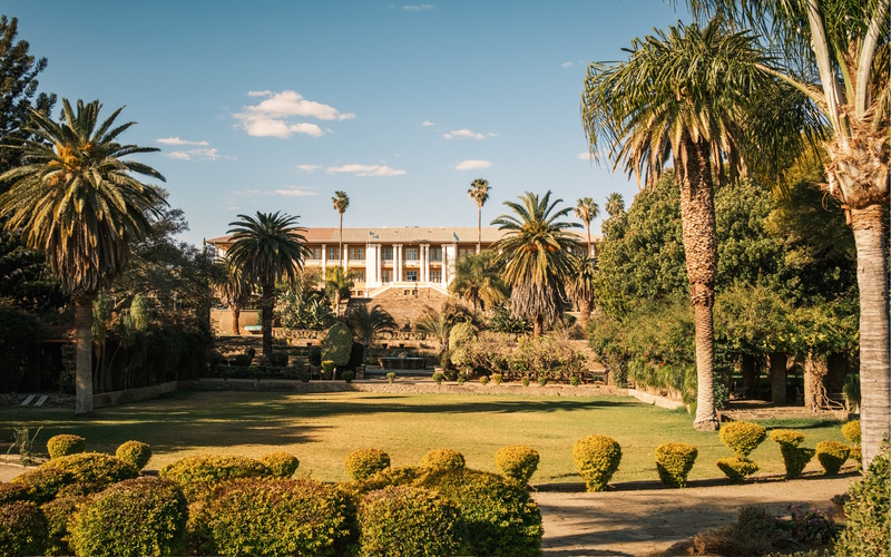 Namibië Windhoek parlementsgebouw
