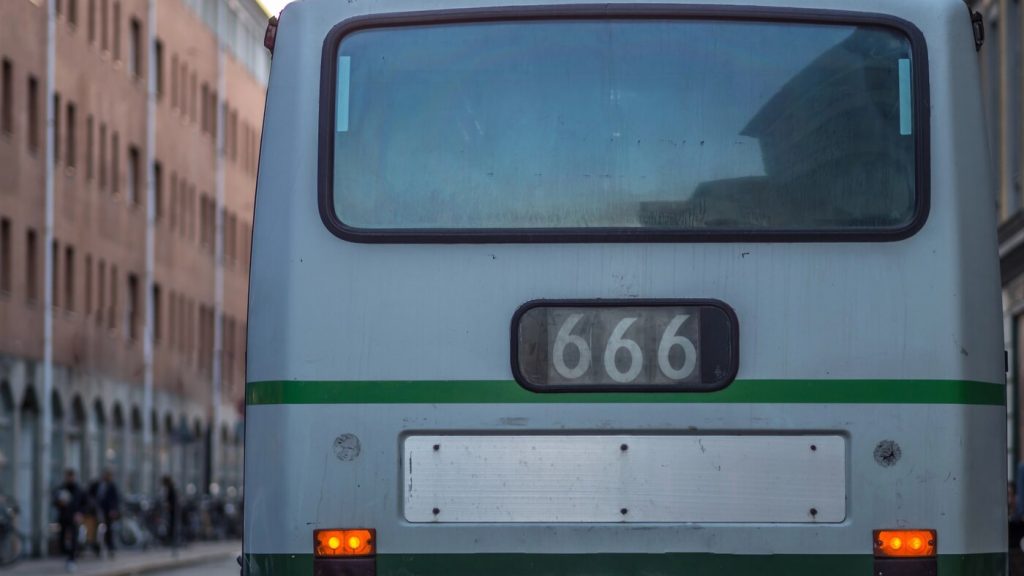 Polen bus 666 Hel