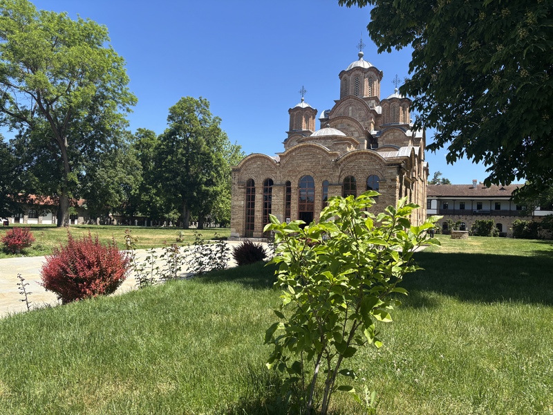 Gracanica klooster in Pristina