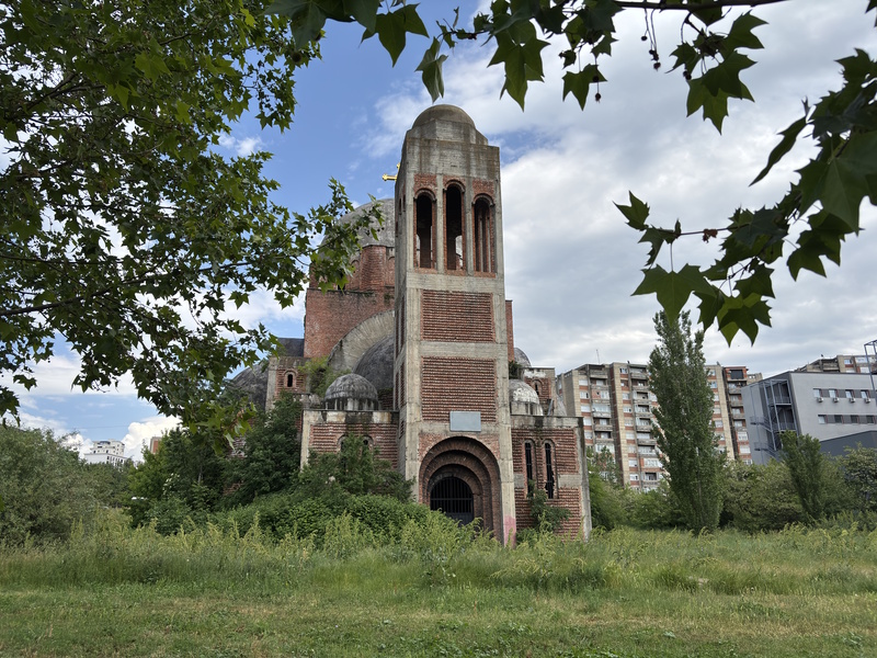 Pristina kerk Christus Verlosser
