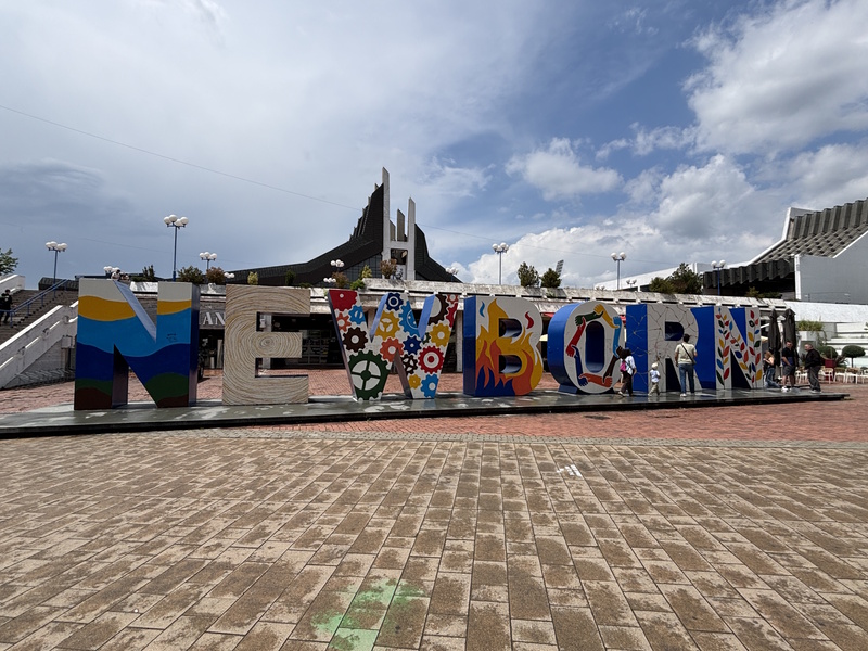 Newborn Monument in Pristina