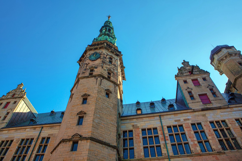 Kronborg kasteel in Denemarken