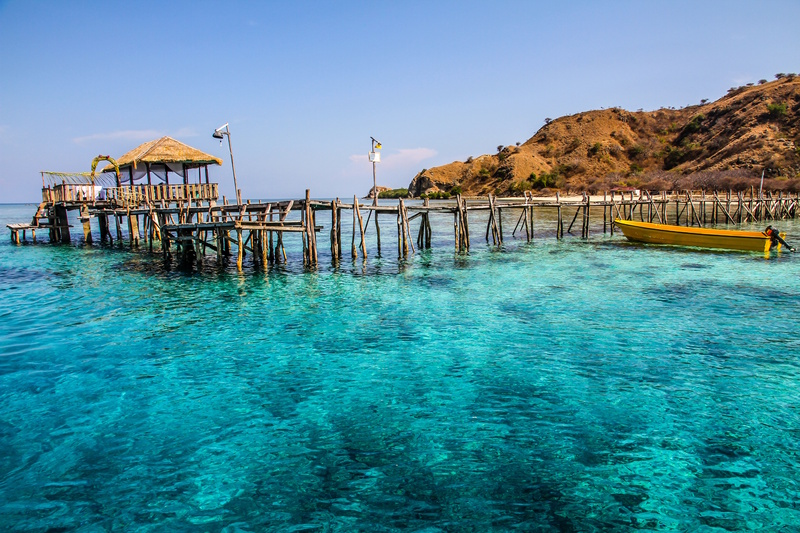 Kanawa Island in Flores