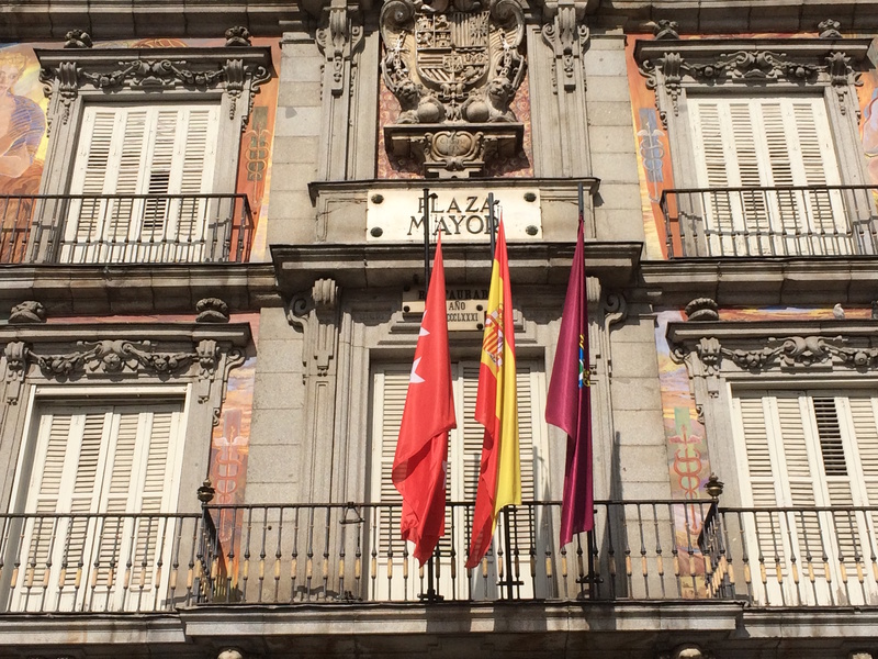 Gevel Plaza Mayor Madrid