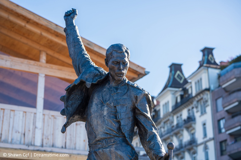 Montreux standbeeld