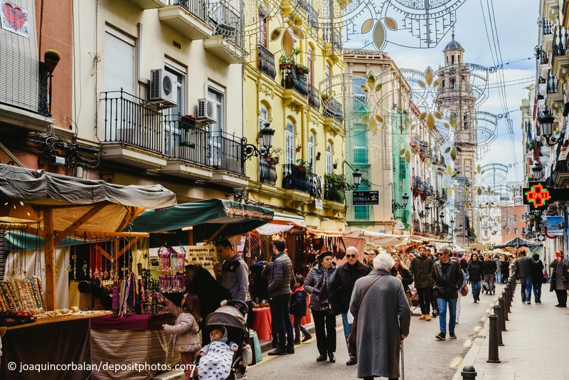 Valencia shoppen Ruzafa