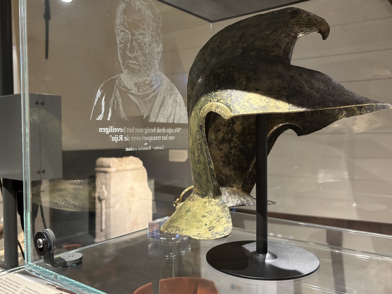 Romeinse helm Stadsmuseum Woerden
