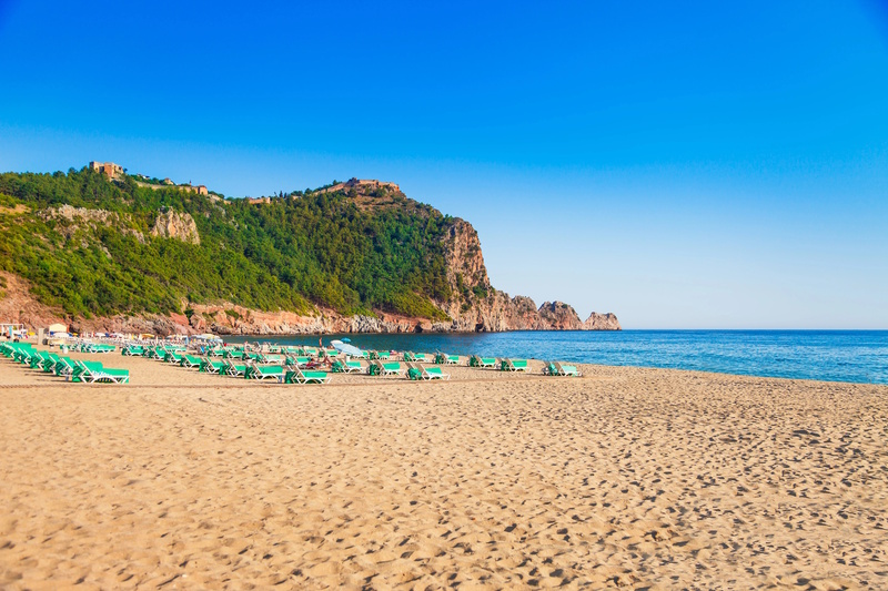 Alanya strand Cleopatra