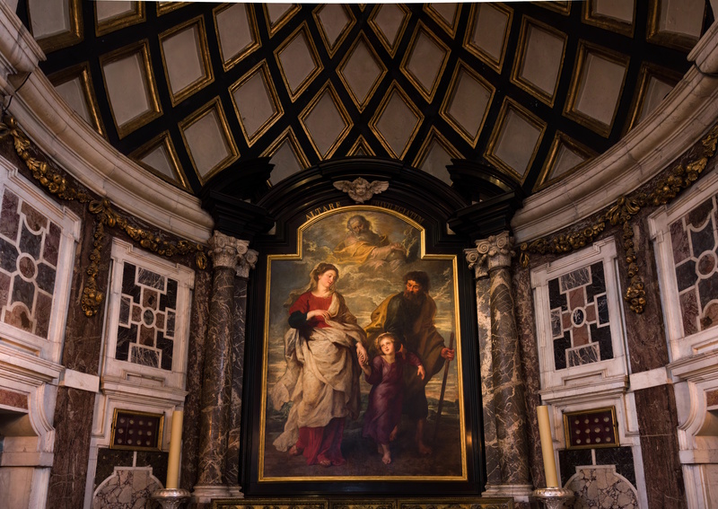 Antwerpen Borromeuskerk interieur