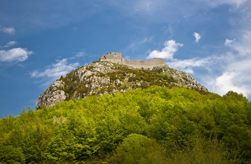 Ariège Montségur kasteel