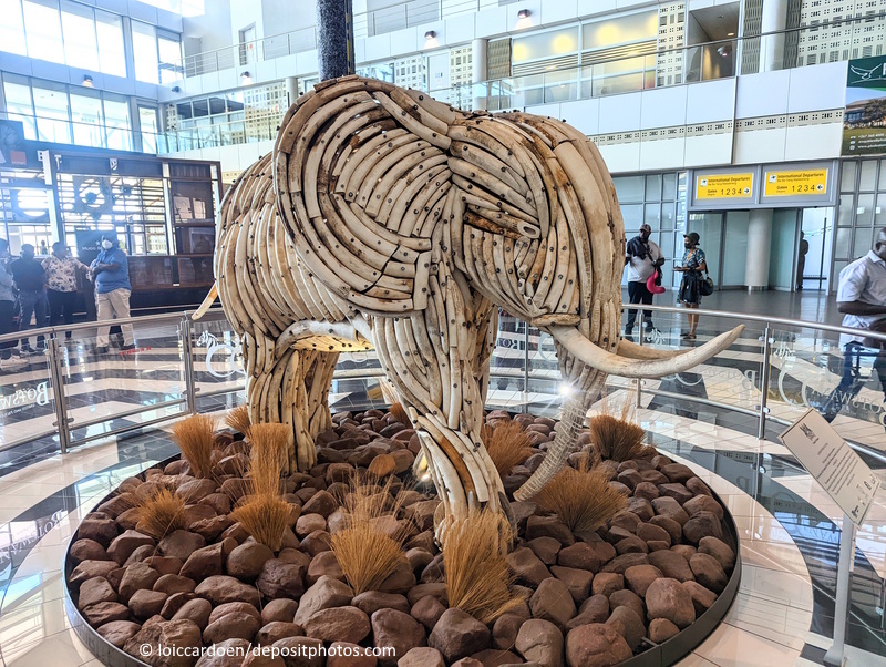 Botswana Gaborone luchthaven
