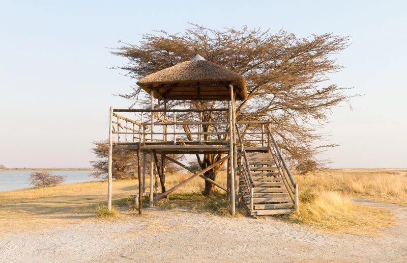 Botswana Makgadikgadi zoutvlakte