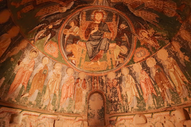 Cappadocië Göreme openluchtmuseum kerk