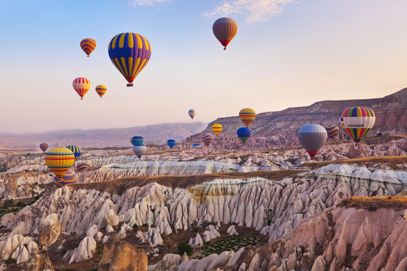 Cappadocië heteluchtballonnen