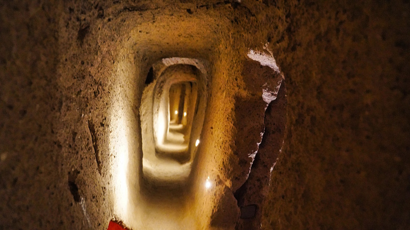 Cappadocië Kaymakli ondergrondse stad
