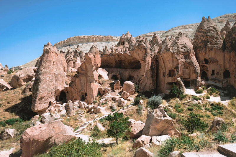 Cappadocië Zelve openluchtmuseum