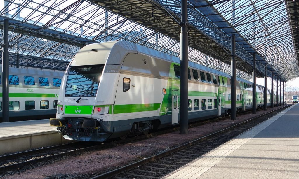 Finland reizen trein Nederland