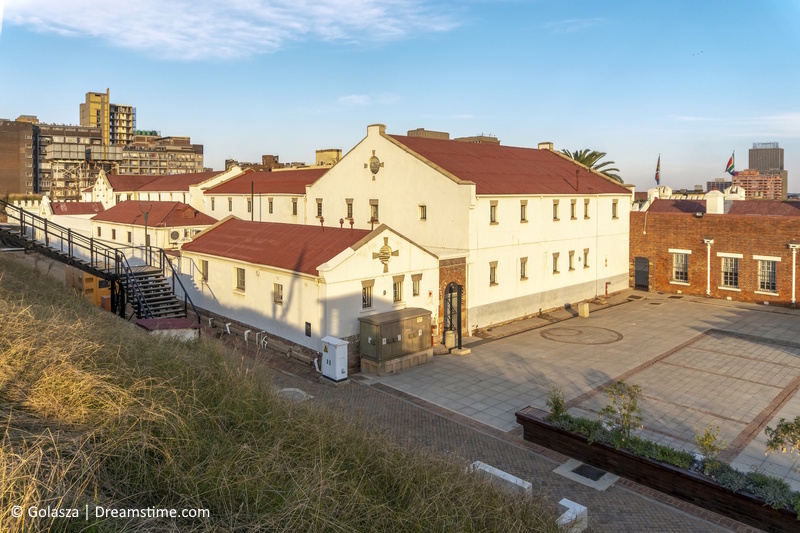 Constitution Hill in Johannesburg