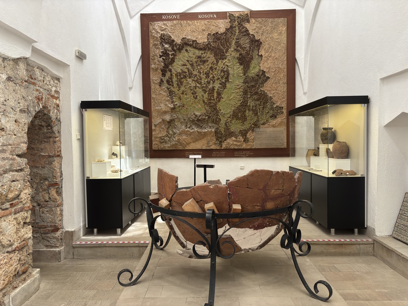 Tentoonstelling Archeologisch Museum Prizren