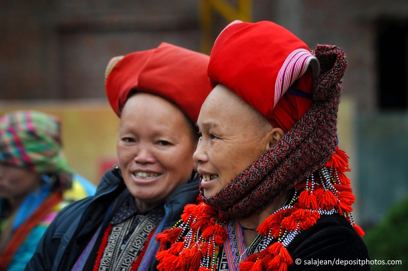 Red Dao-volk in Sapa