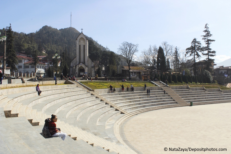 Sapa stadsplein