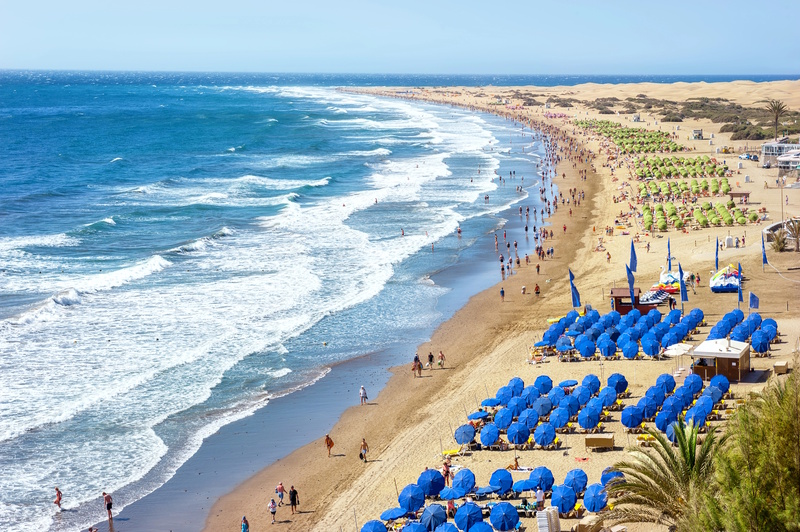 Gran Canaria strand Ingles