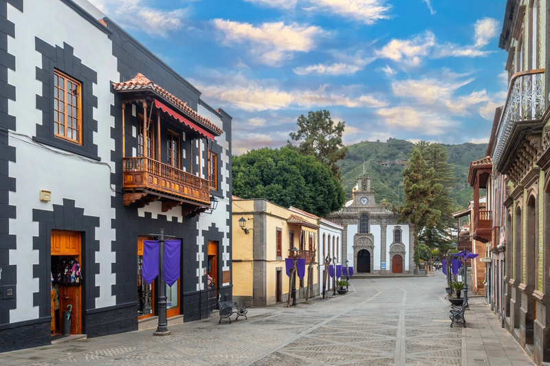 Straatje Teror Gran Canaria