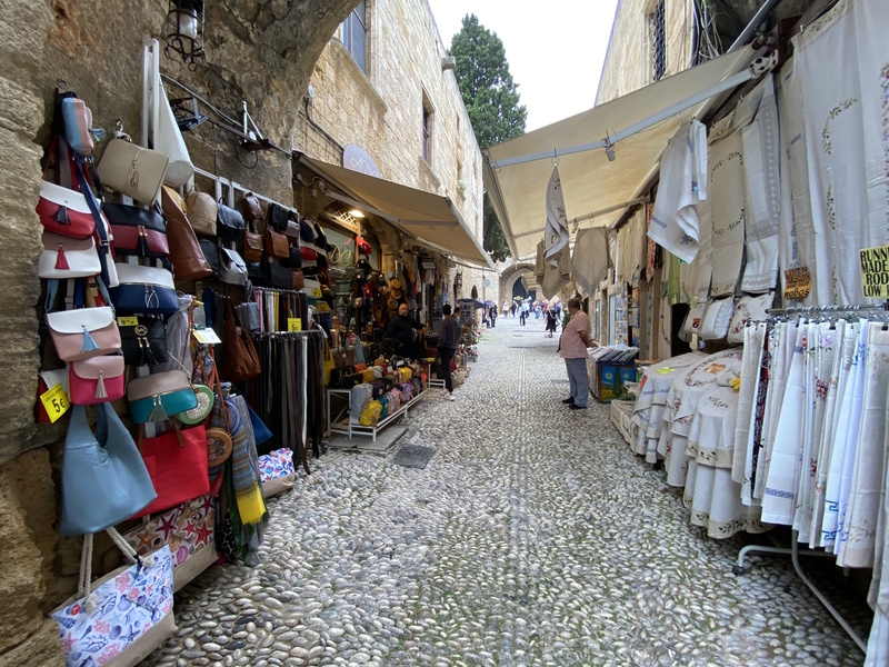 Rhodos shoppen