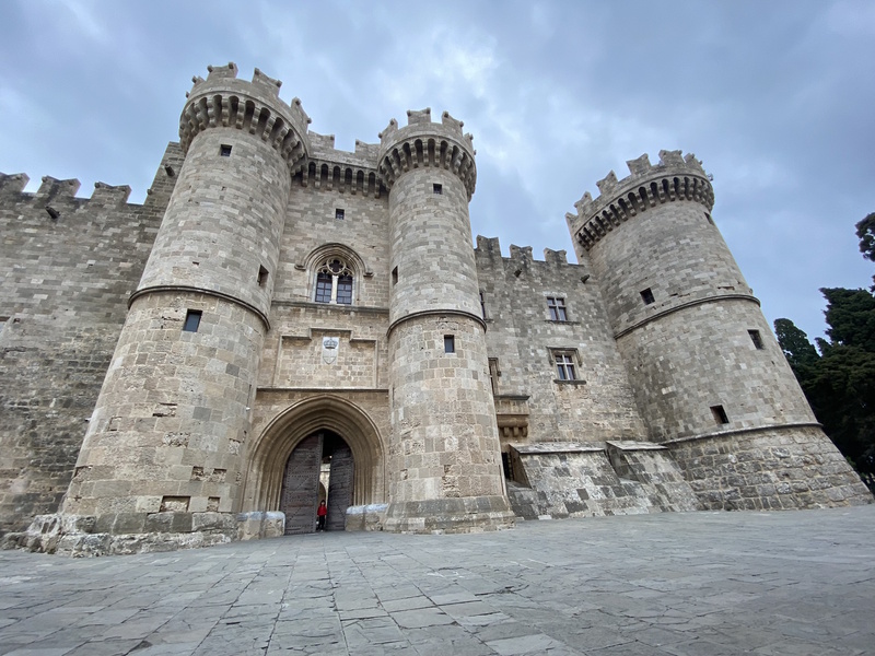 Grootmeesterspaleis in Rhodos-Stad