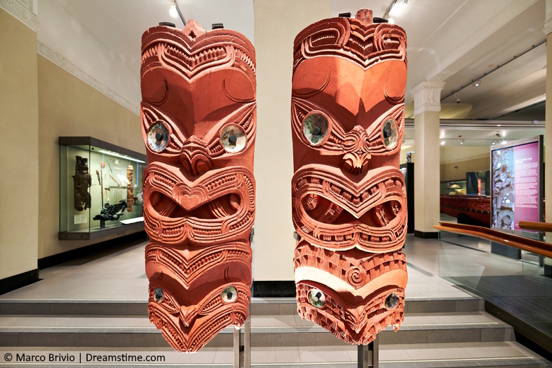 Auckland Museum maskers