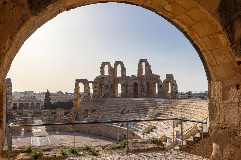 El Djem amfitheater bezoeken
